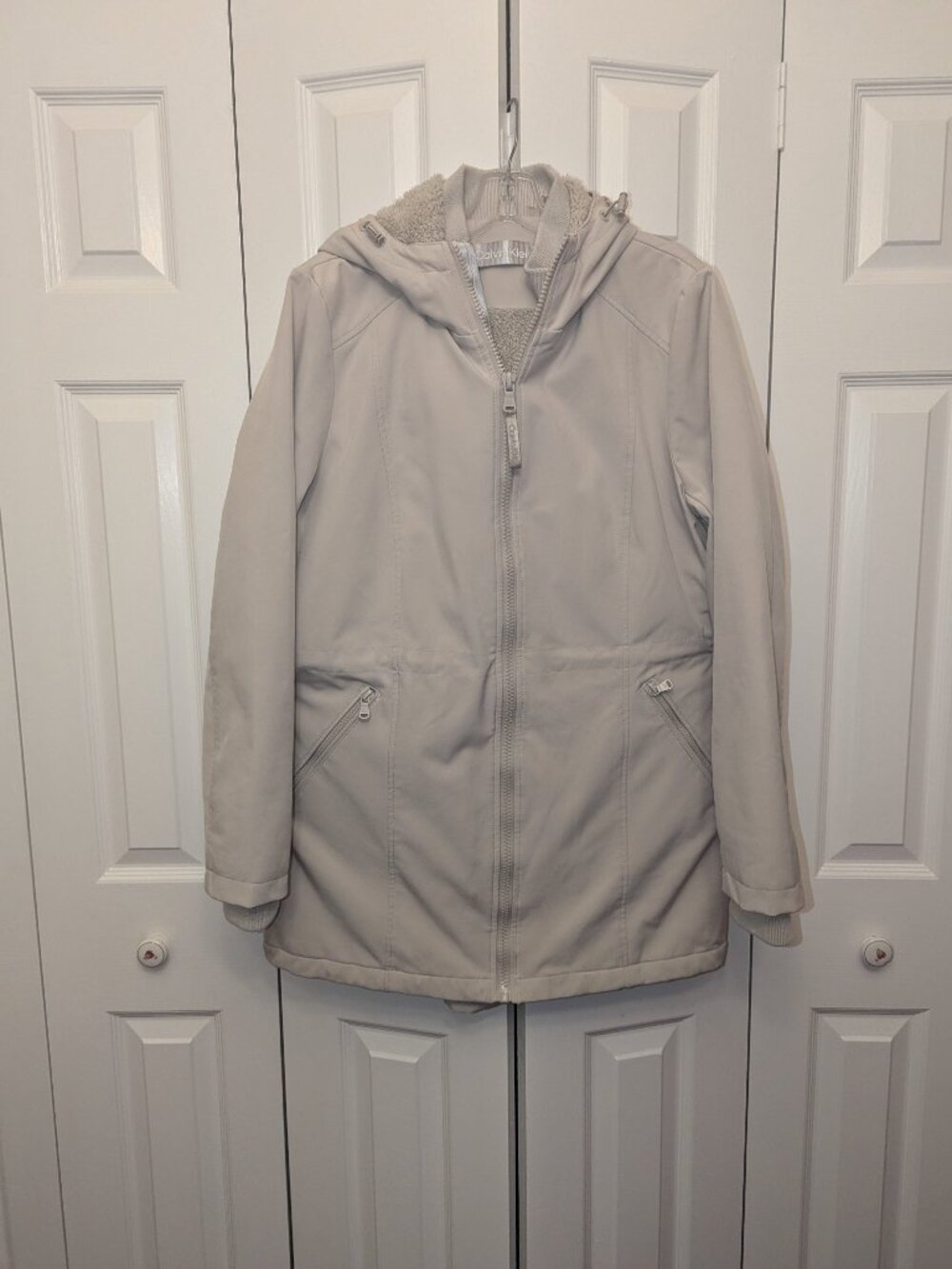 Calvin Klein Winter Coat with Hood Size L
